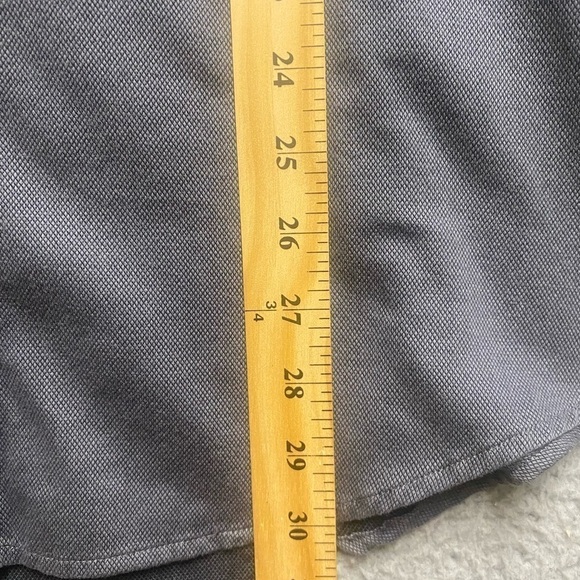 Cambridge Classic Men's Shirt Sz.15.5 32/33 Gray Button Down Long Sleeve - Picture 5 of 7